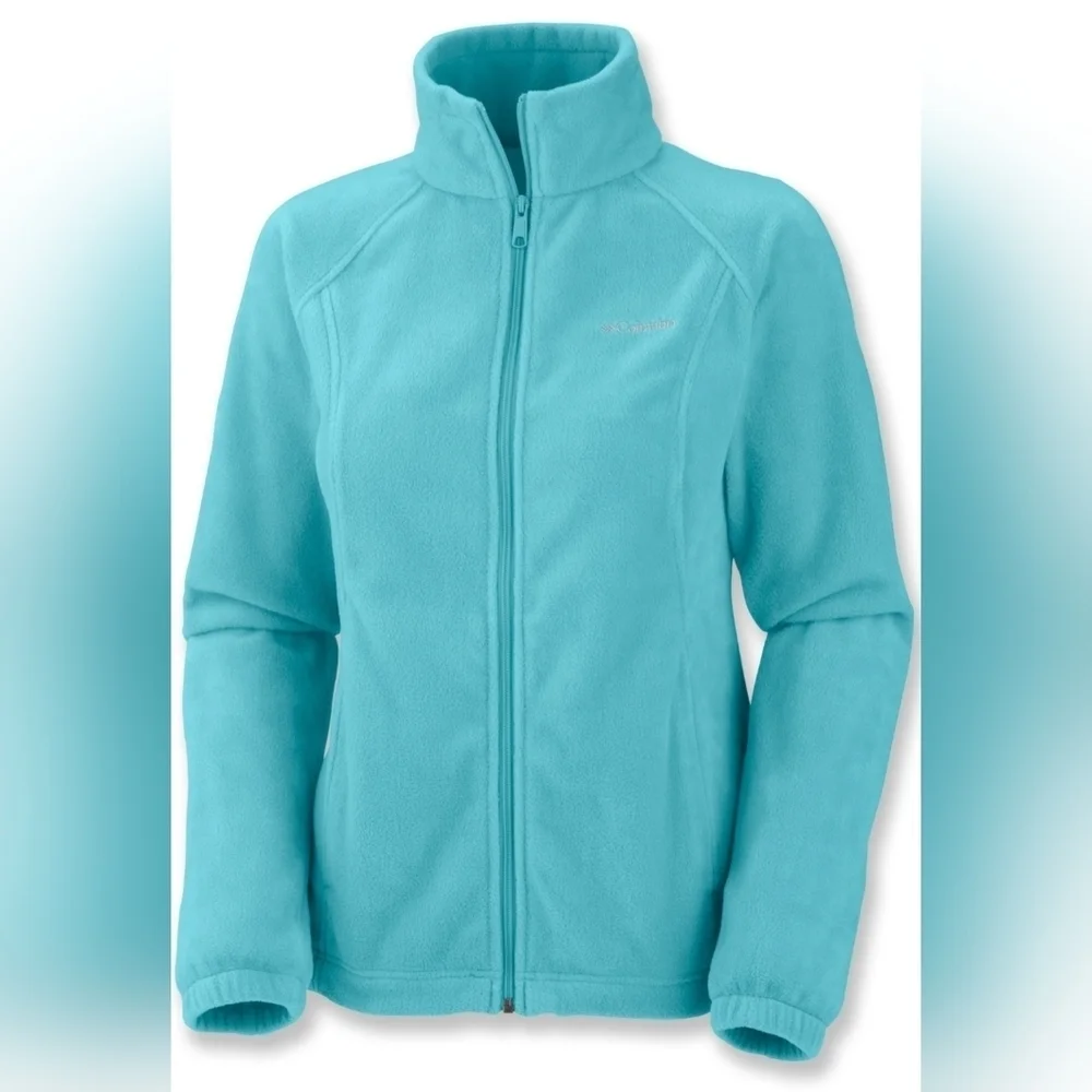 Columbia Sportswear Fleece Full Zip Athletic Jacket Size XL Like New MSRP $65